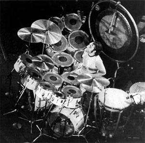 Keith Moon stort trumset
